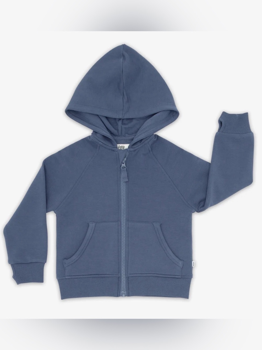 Little Sleepies Vintage Navy Zip Up Hoodie